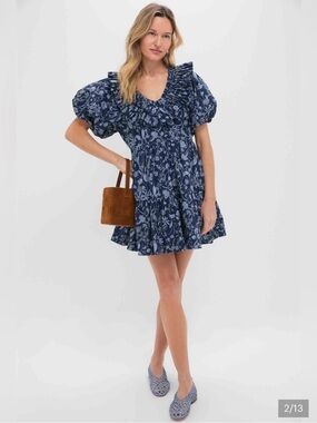 hyacinth house navy faux leather pinafore dress | Dresses | Tuckernuck Hyacinth House With Snap Front Xxs how to wear a pinafore dress in winter